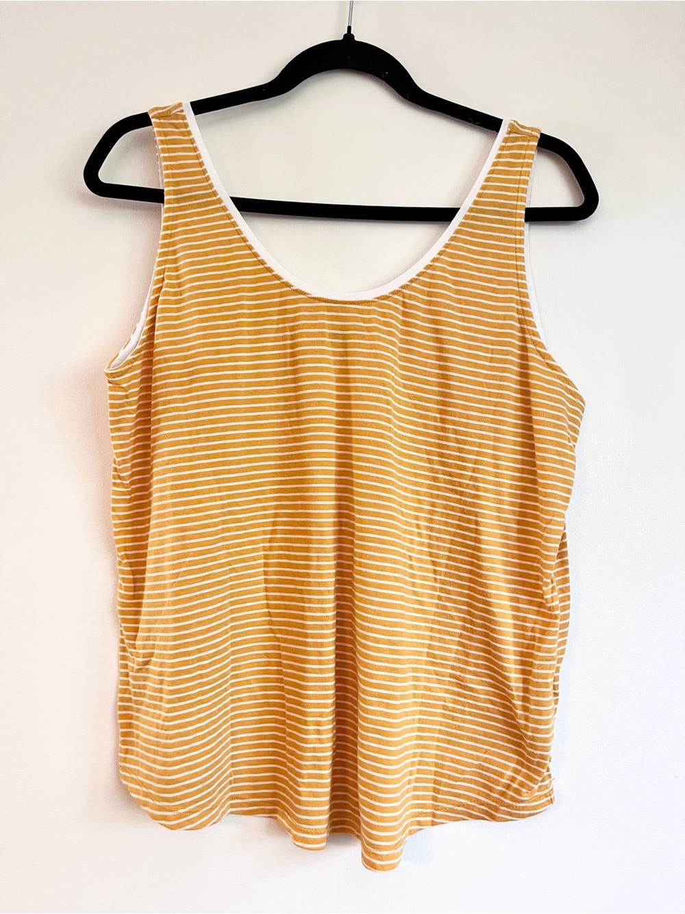 Old Navy Striped Tank Top - Yellow & White
